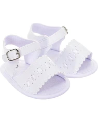 girl Infant  SANDALIAS FLEXIBLES CON CIERRE DE HEBILLA LPG25205 BEBE BLANCO