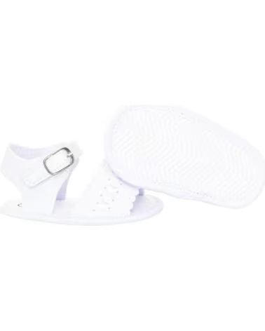 girl Infant  SANDALIAS FLEXIBLES CON CIERRE DE HEBILLA LPG25205 BEBE BLANCO
