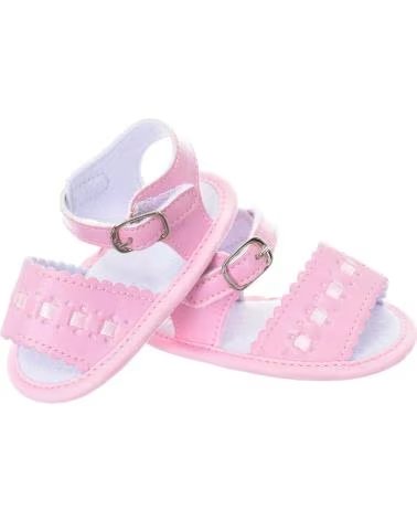 girl Infant  SANDALIAS FLEXIBLES CON CIERRE DE HEBILLA LPG25205 BEBE ROSA