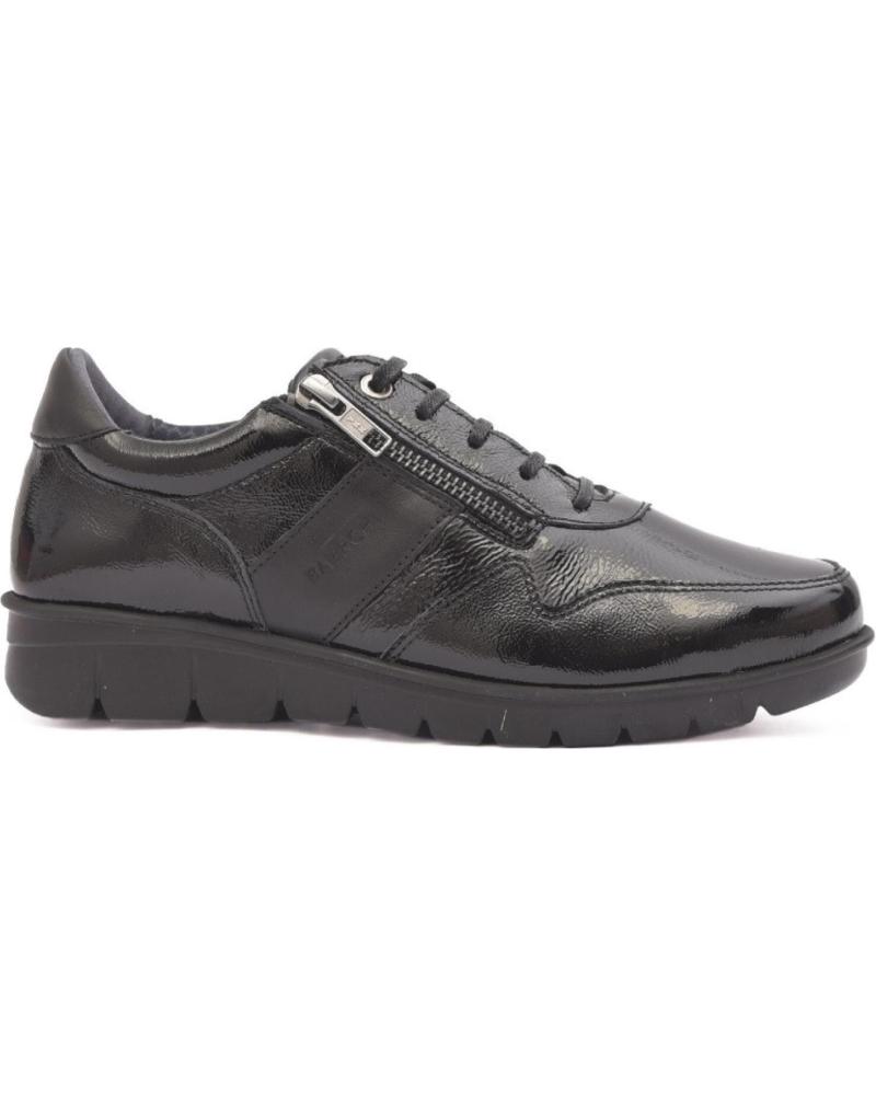 Esportes  de Mulher BAERCHI ZAPATO CASUAL MUJER FLEX 40901 CHAROL NEGRO