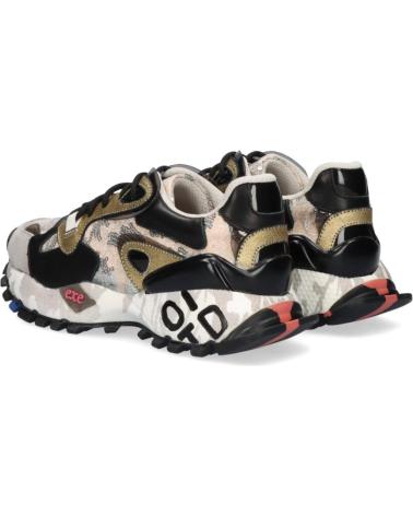 Esportes  de Mulher EXE 134-10 LEATHER GREY BLACK