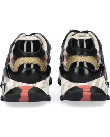 Esportes  de Mulher EXE 134-10 LEATHER GREY BLACK