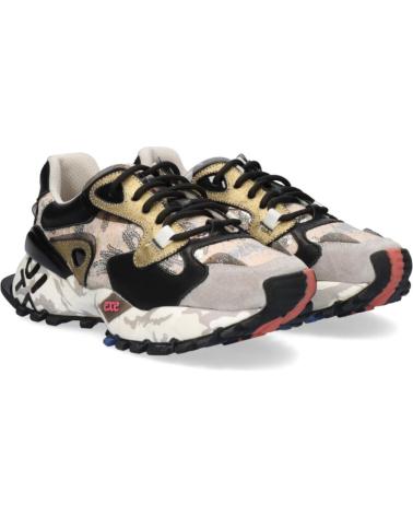Esportes  de Mulher EXE 134-10 LEATHER GREY BLACK