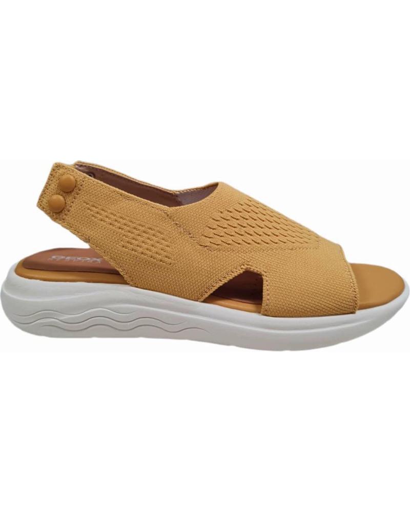 Sandali per Donna GEOX SANDALIA ELASTICA MOSTAZA CONFORT 0006K C2006 YELLOW