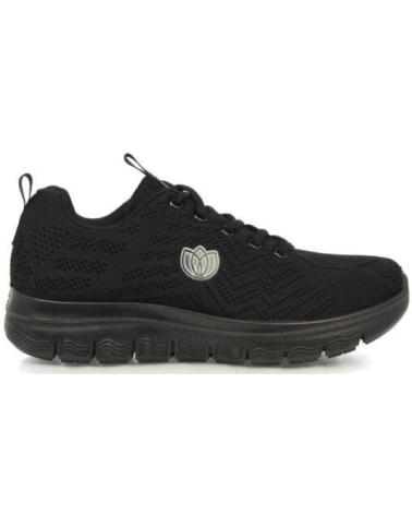Deportivas de Mujer LAURA AZAÑA 24503 NEGRO