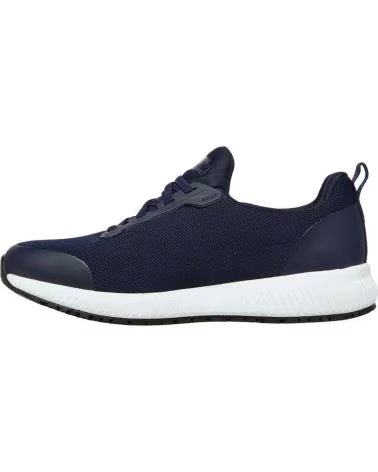 SKECHERS 77222EC BLK Work Squad SR NEGRO