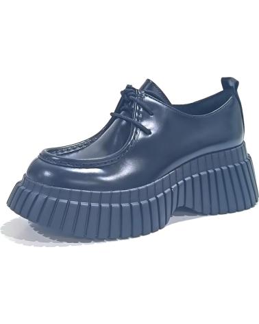 CAMPER PIX BCN K201678 LEDERSCHUHE MIT SCHWARZER PLATEAU-SOHLE NEGRO