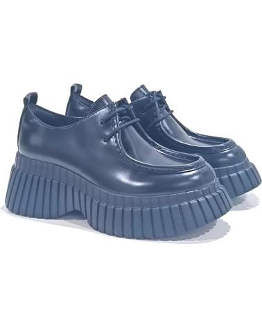 CAMPER PIX BCN K201678 LEDERSCHUHE MIT SCHWARZER PLATEAU-SOHLE NEGRO
