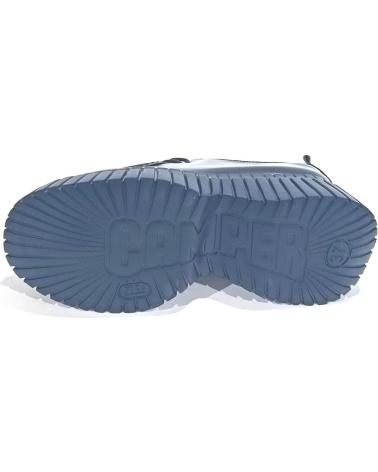 CAMPER PIX BCN K201678 LEDERSCHUHE MIT SCHWARZER PLATEAU-SOHLE NEGRO