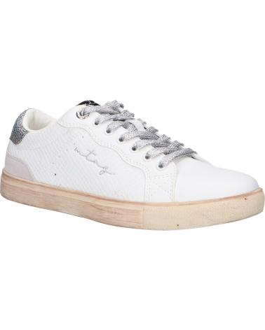 Deportivas de Mujer y Niña MTNG 60406 C56359 KEKI BLANCO - SERPEN PLATA