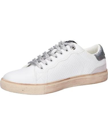 Deportivas de Mujer y Niña MTNG 60406 C56359 KEKI BLANCO - SERPEN PLATA