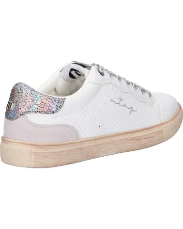 Deportivas de Mujer y Niña MTNG 60406 C56359 KEKI BLANCO - SERPEN PLATA