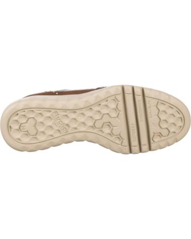 Sapatos de Mulher FLUCHOS ZAPATOS DE SPORT F2096 MUJER CUERO MARRóN