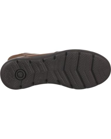 Stiefel für Damen FLUCHOS BOTINES PLANOS F2026 MUJER CUERO MARRóN