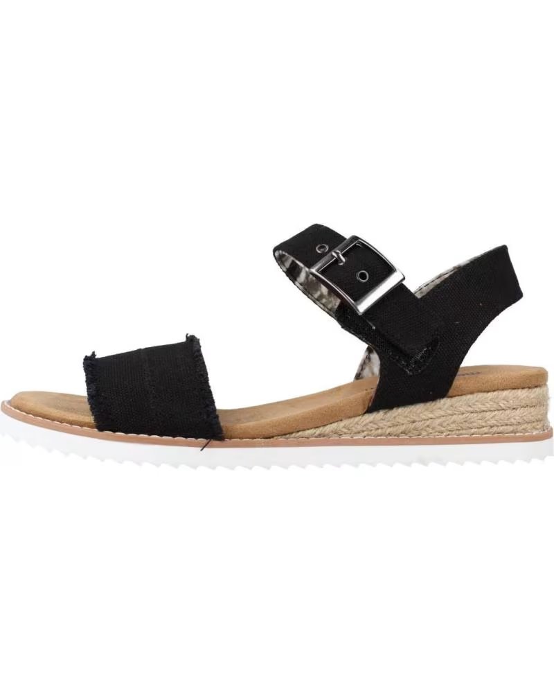SANDALI SKECHERS DESERT KISS ADOBE PRINCESS DONNA NERO BLK
