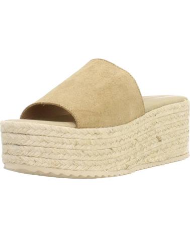 Woman Sandals YELLOW SANDALIAS MUJER MODELO HERA COLOR MARRON CLARO MUSHROOM
