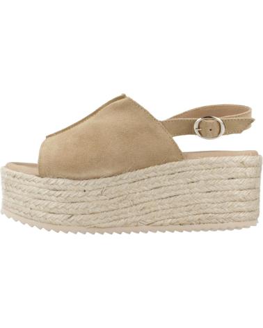 Woman Sandals YELLOW SANDALIAS MUJER MODELO ATENEA COLOR MARRON CLARO MUSHROOM