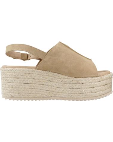 Sandali per Donna YELLOW SANDALIAS MUJER MODELO ATENEA COLOR MARRON CLARO MUSHROOM