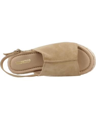 Sandali per Donna YELLOW SANDALIAS MUJER MODELO ATENEA COLOR MARRON CLARO MUSHROOM