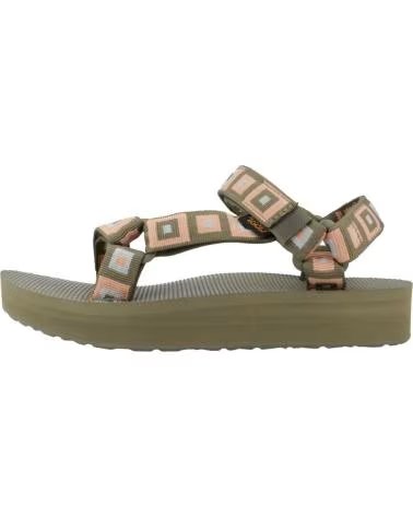Sandálias de Mulher TEVA SANDALIAS MUJER MODELO W MIDFORM UNIVERSAL COLOR VERDE RRS