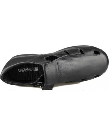 Sandálias de Mulher e Homem CALZAMEDI SANDALIA DIABETICO UNISEX NEGRO