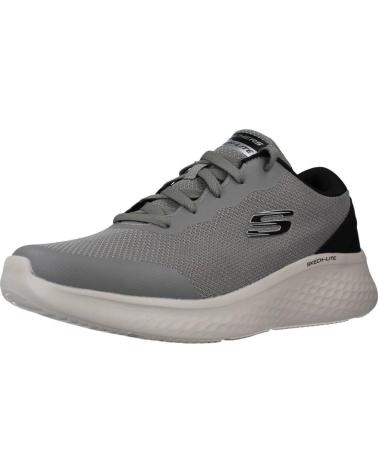 SKECHERS BASKETS SKECH-LITE PRO GRIS NOIR GYBK