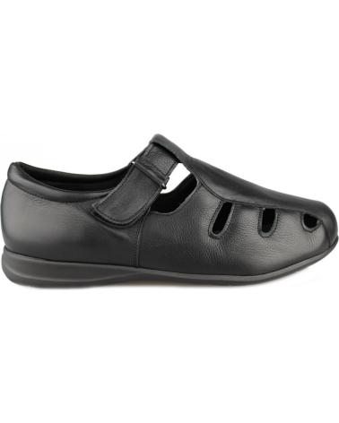 Sandalen für Damen und Herren CALZAMEDI SANDALIA DIABETICO UNISEX NEGRO