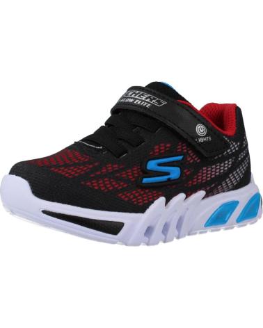 Sneaker für Junge SKECHERS ZAPATILLAS NINO MODELO FLEX-GLOW ELITE-VORLO COLOR NEGRO BKR BKRB