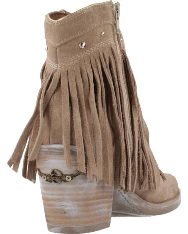 Stivaletti per Donna NEMONIC BOTINES MUJER MODELO 2299N COLOR MARRON CLARO BAMBI