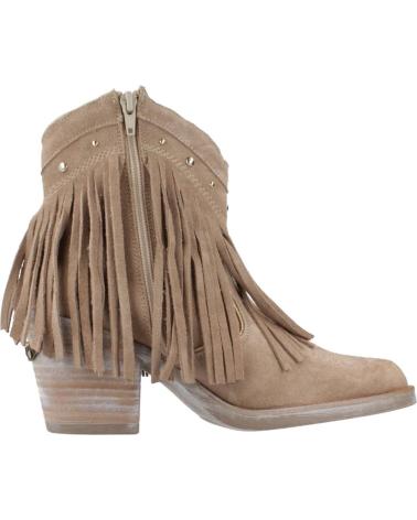 Stivaletti per Donna NEMONIC BOTINES MUJER MODELO 2299N COLOR MARRON CLARO BAMBI