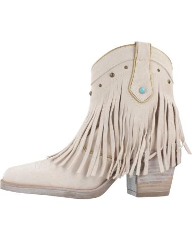 Stivaletti per Donna NEMONIC BOTINES MUJER MODELO 2299N COLOR BEIS ARTICO