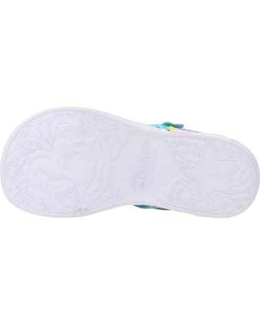 Sandales pour Fille SKECHERS SANDALIAS NINA MODELO UNICORN COLOR VIOLETA PRMT
