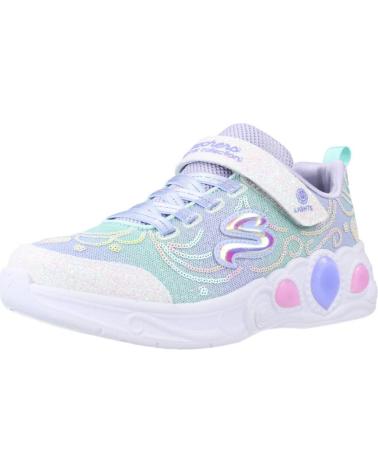 Trainers-De-Niña-SKECHERS-ZAPATILLAS-NINA-MODELO-PRINCESS-WISHES-COLOR-GRIS-LVMT