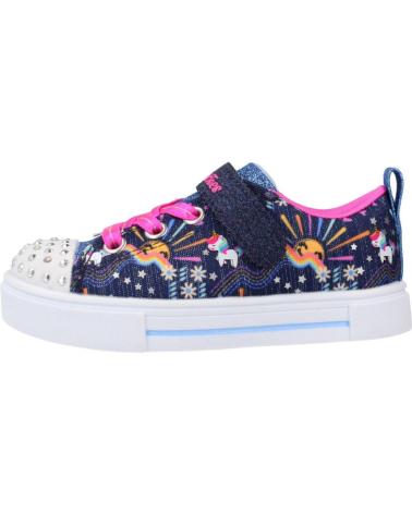 Trainers-De-Niña-SKECHERS-ZAPATILLAS-NINA-MODELO-TWINKLE-SPARKS-COLOR-AZUL-NVMT