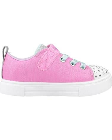 Sportif-De-Niña-SKECHERS-ZAPATILLAS-NINA-MODELO-TWINKLE-SPARKS-COLOR-ROSA-PKMT