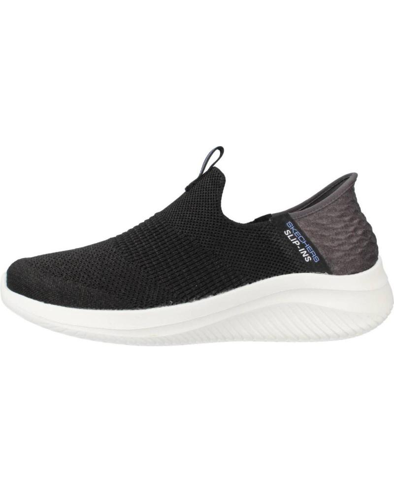 SKECHERS ZAPATILLAS MUJER MODELO SLIP-INS SUMIT COLOR NEGRO BLK