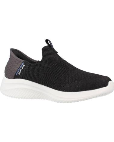 SKECHERS ZAPATILLAS MUJER MODELO SLIP-INS SUMIT COLOR NEGRO BLK