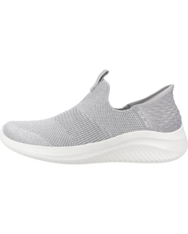 Tênis-casuais-para-mulheres-SKECHERS-ZAPATILLAS-MUJER-MODELO-SLIP-INS-SUMIT-COLOR-GRIS-LTGY