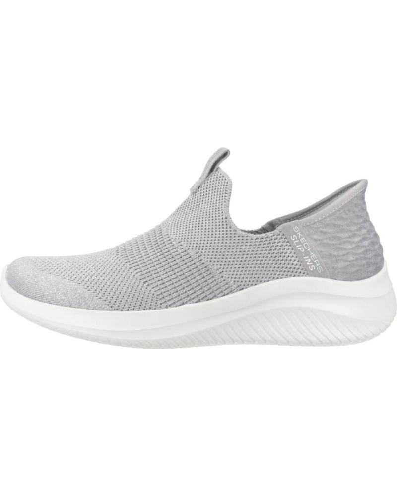 Tênis-casuais-para-mulheres-SKECHERS-ZAPATILLAS-MUJER-MODELO-SLIP-INS-SUMIT-COLOR-GRIS-LTGY