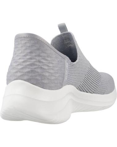 Tênis-casuais-para-mulheres-SKECHERS-ZAPATILLAS-MUJER-MODELO-SLIP-INS-SUMIT-COLOR-GRIS-LTGY