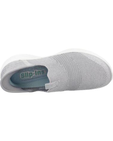 Tênis-casuais-para-mulheres-SKECHERS-ZAPATILLAS-MUJER-MODELO-SLIP-INS-SUMIT-COLOR-GRIS-LTGY