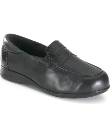 Mocasines de Mujer y Hombre CALZAMEDI MUJER MOCASIN 0507 COMODO ANCHO UNISEX NEGRO