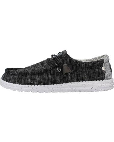 Sapatos de Homem HEY DUDE INFORMALES HOMBRE MODELO WALLY STRETCH MIX COLOR GRIS MTERTE