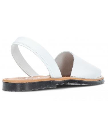 Sandalen für Damen und Herren und Mädchen und Junge ARANTXA MENORQUINA 1036 BALEARES BLANCO