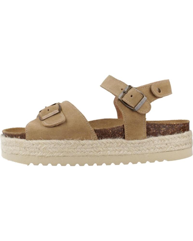Woman Sandals FRAILERA SANDALIAS MODELO MARTA COLOR MARRON CLARO MUSHROOM