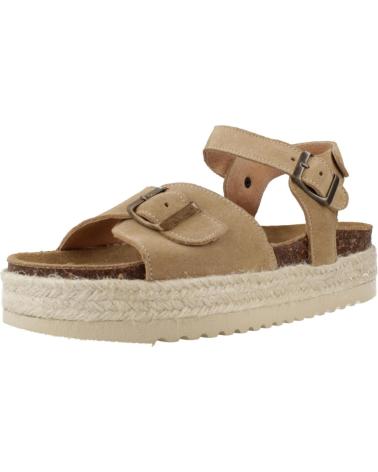 Woman Sandals FRAILERA SANDALIAS MODELO MARTA COLOR MARRON CLARO MUSHROOM