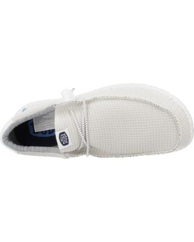 HEY DUDE WALLY SPORT - FREIZEIT-BOOTSSCHUHE FÜR HERREN IN WEISS WHITE