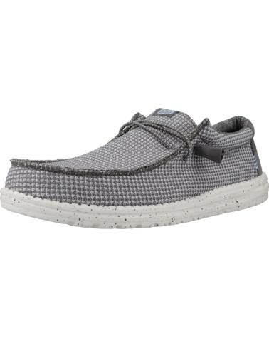 Nauticos für Herren HEY DUDE INFORMALES HOMBRE MODELO WALLY SPORT COLOR GRIS GREY