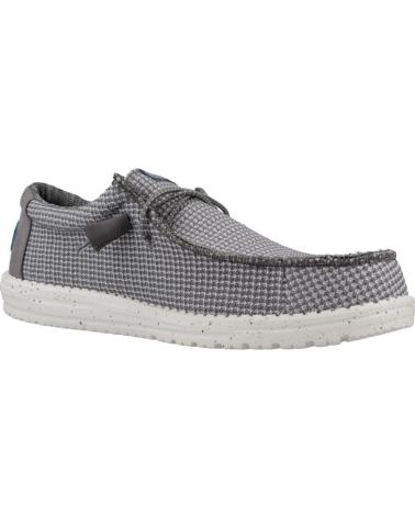 Nauticos für Herren HEY DUDE INFORMALES HOMBRE MODELO WALLY SPORT COLOR GRIS GREY