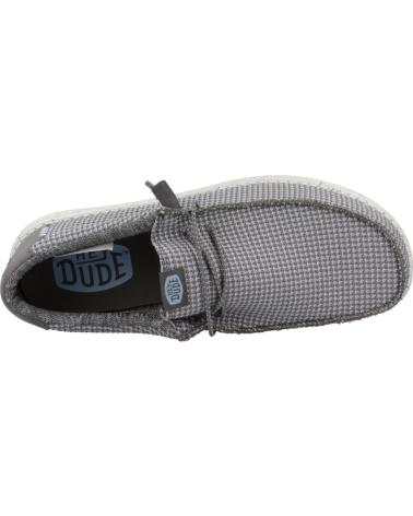Nauticos für Herren HEY DUDE INFORMALES HOMBRE MODELO WALLY SPORT COLOR GRIS GREY
